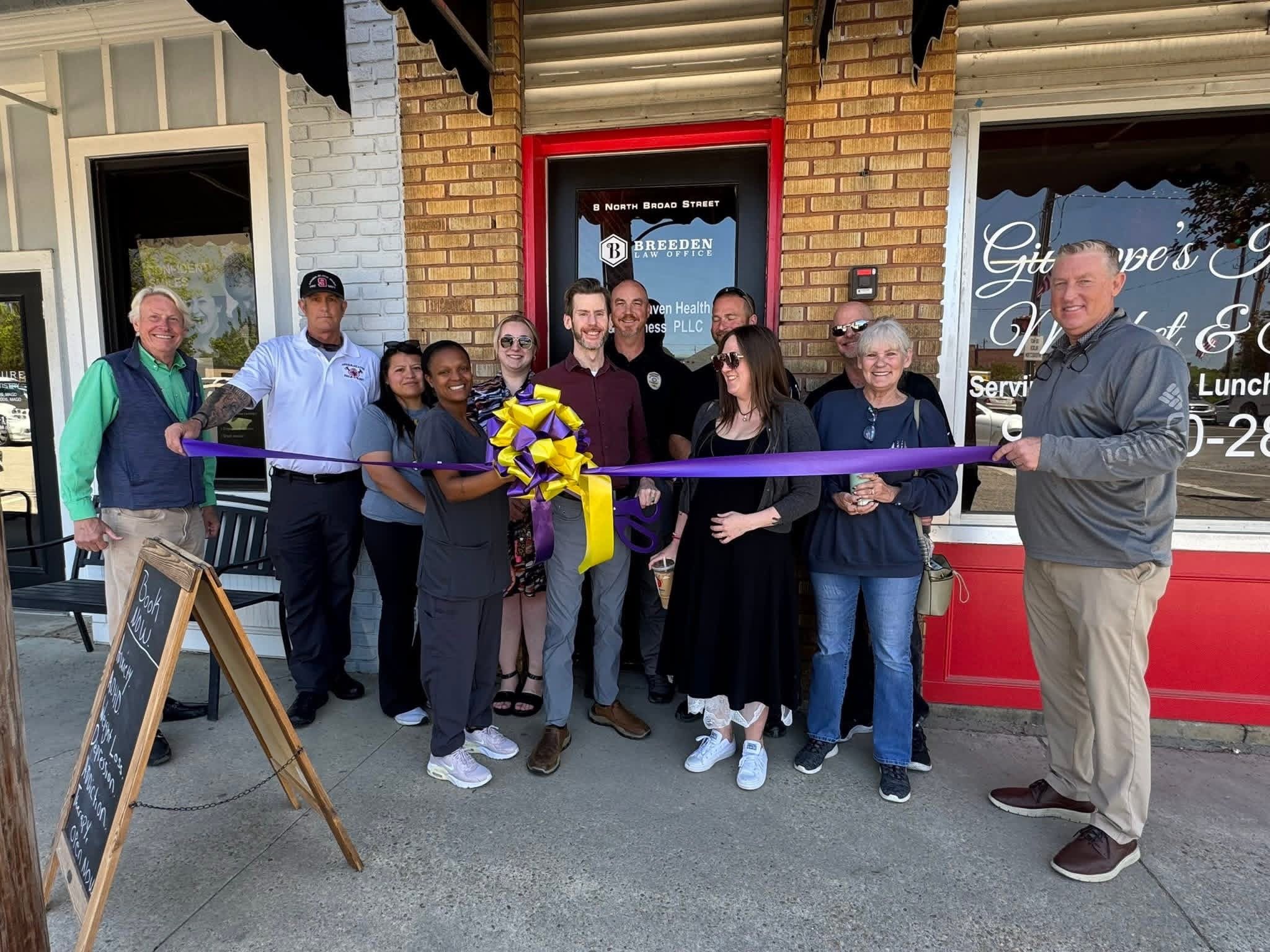 A Safe Haven community ribbon cutting in Angier